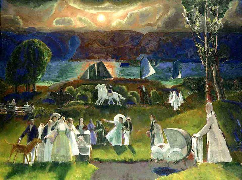 George Wesley Bellows Summer Fantasy oil painting picture